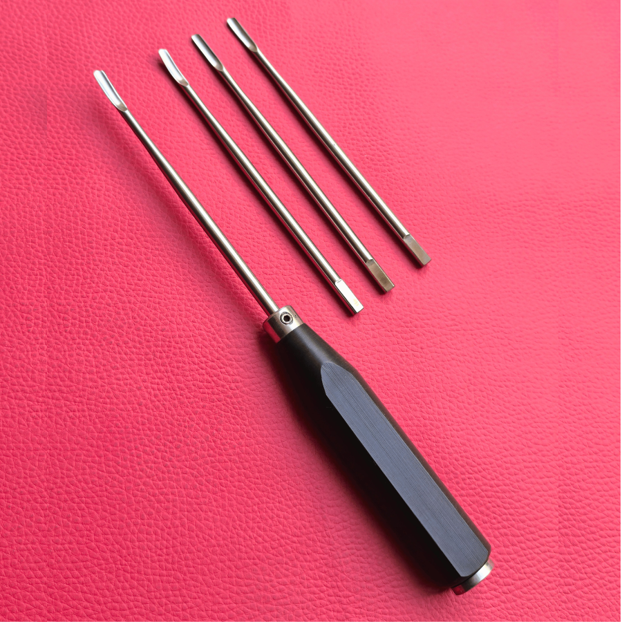 Interchangeable Head Elevator Set