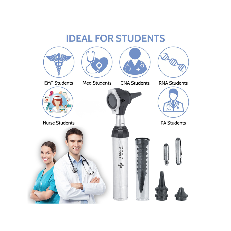 Conventional Otoscope Set | Black Finish Head