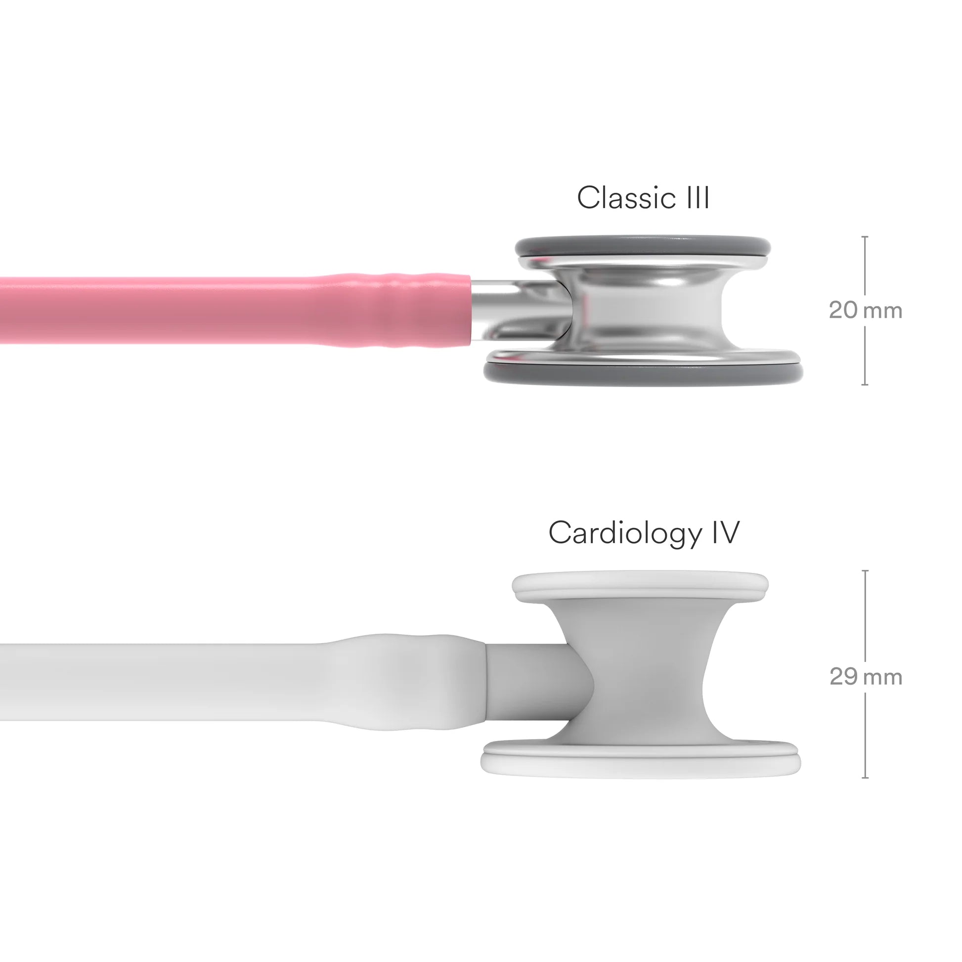 Littmann Classic III Stethoscope - Pearl Pink tube & Standard Finish - 5633
