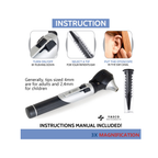 Fiber Optic Pocket Otoscope Set | Black