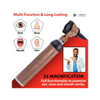 Brass Otoscope Set | Copper Finish Diagnostic Instrument