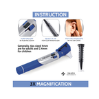 Fiber Optic Pocket Otoscope Set | Navy Blue