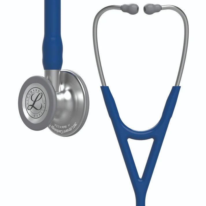 Littmann Cardiology IV Stethoscope - Navy Blue Tube & Standard Finish - 6154 Main image
