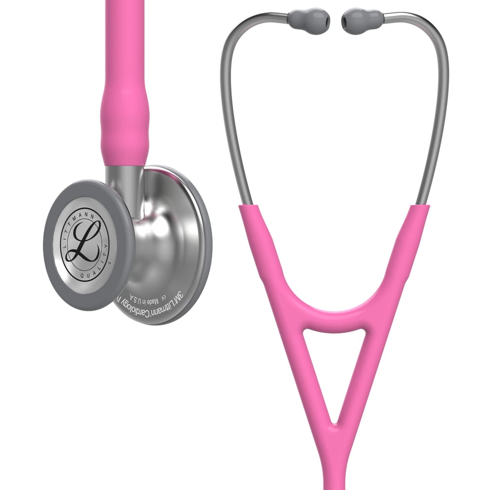 Littmann Cardiology IV Stethoscope - Rose Pink Tube & Standard Finish - 6159 Main image