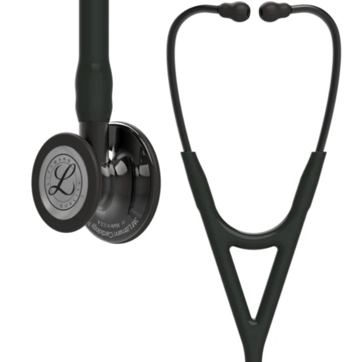 Littmann Cardiology IV Stethoscope - Black Tube & Smoke Finish - 6162 Main image