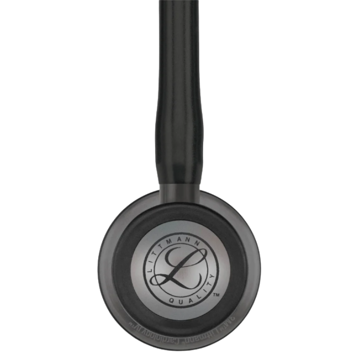Littmann Cardiology IV Stethoscope - Black Tube & Smoke Finish - 6162