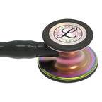 Littmann Cardiology IV Stethoscope - Black Tube & Rainbow Finish - 6165