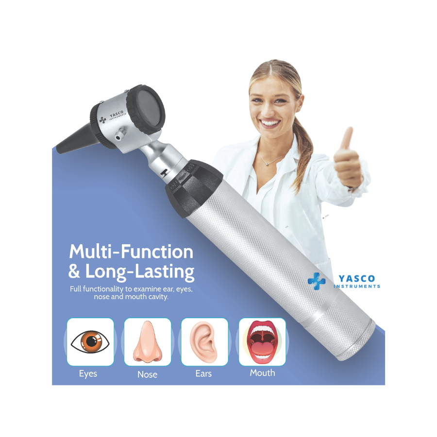 2.5V EENT Diagnostic Set | Otoscope & Ophthalmoscope