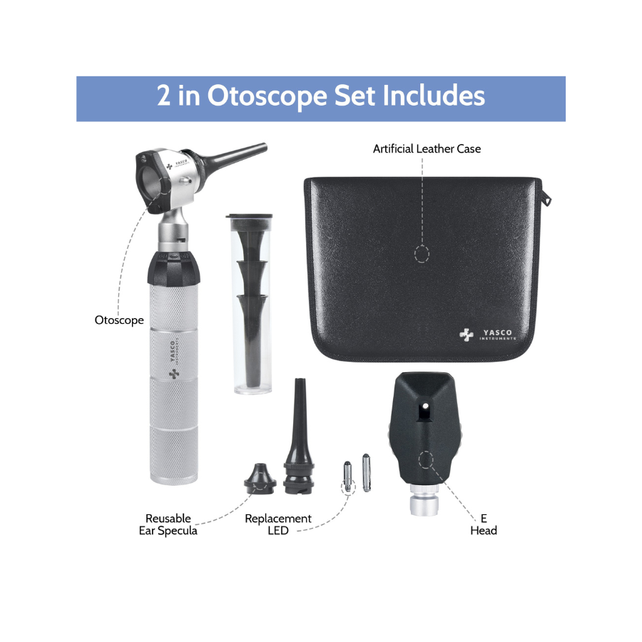 Veterinary Diagnostic Set | Otoscope & Ophthalmoscope