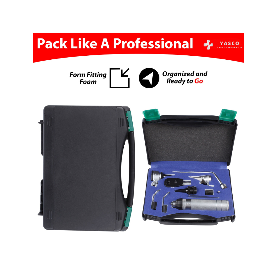 5 Aperture EENT Diagnostic Set | Otoscope & Ophthalmoscope