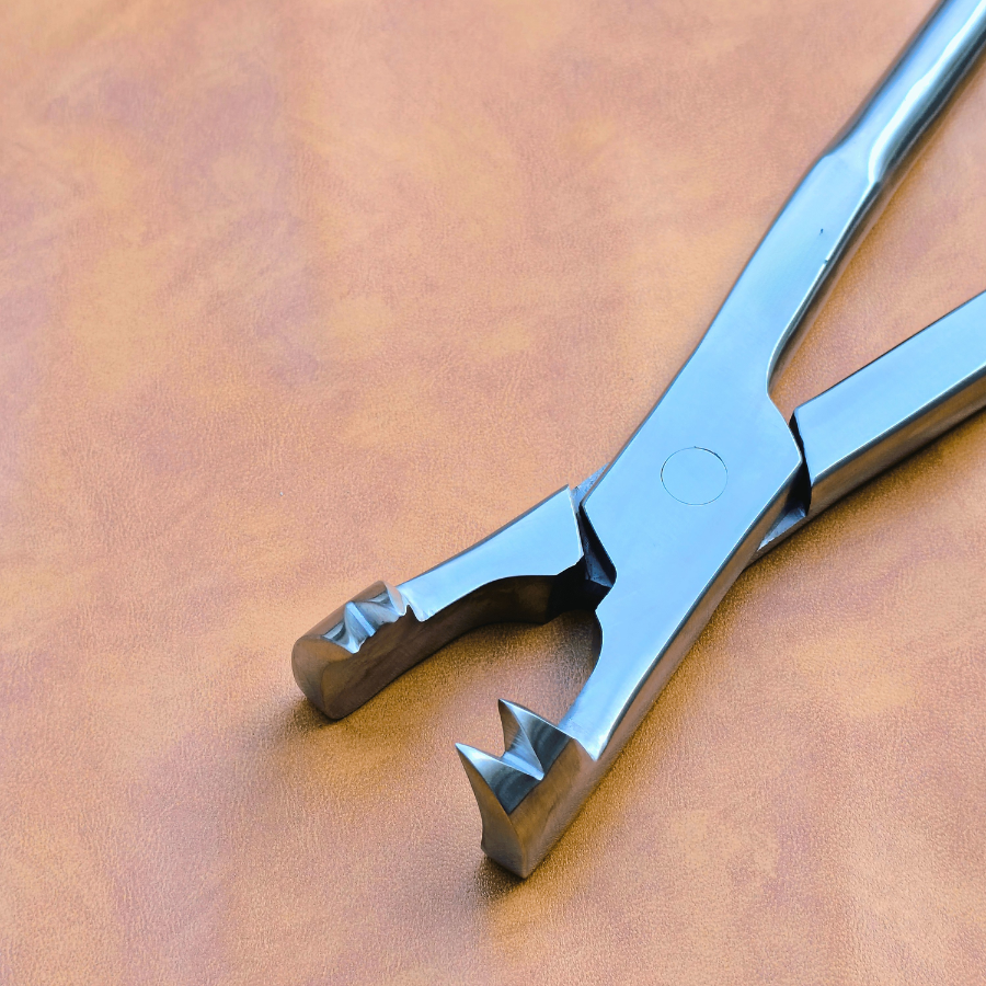 4 Prong Pony Forceps 15"