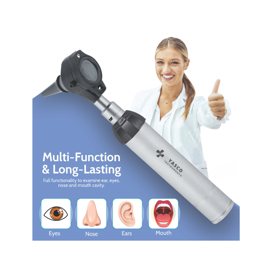 Standard EENT Diagnostic Set | Otoscope & Ophthalmoscope