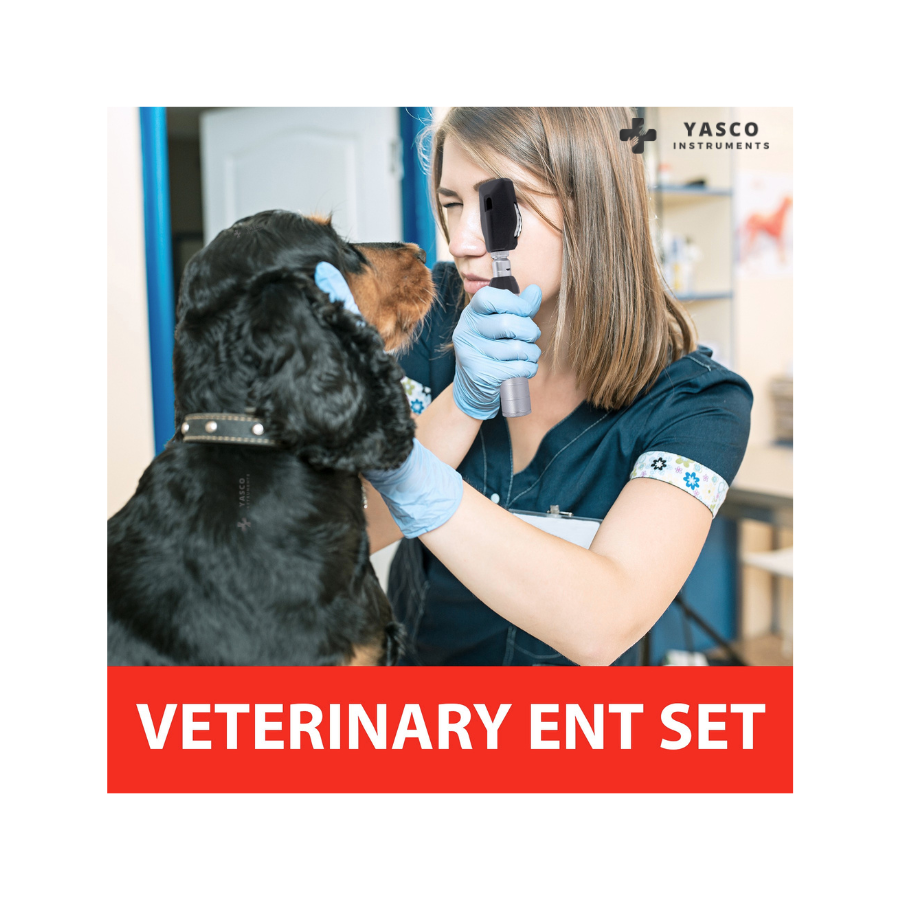 Veterinary Diagnostic Set | Otoscope & Ophthalmoscope