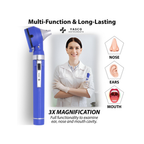 Fiber Optic Pocket Otoscope Set | Navy Blue