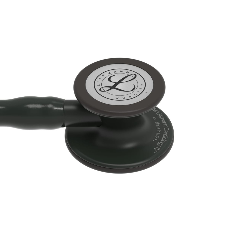 3M Littmann Cardiology IV Stethoscope 6163 | Black Tube | Black Finish