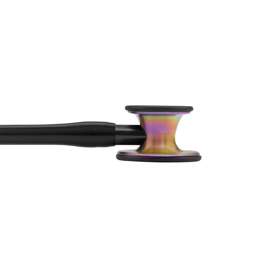3M Littmann Cardiology IV Stethoscope 6165 | Black Tube | Rainbow Finish