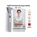 Fiber Optic Pocket Otoscope Set | Gray