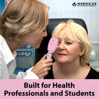 Fiber Optic Mini Ophthalmoscope & Otoscope Set -  Pearl Pink