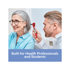 Fiber Optic Pocket Otoscope Set | Bright Red