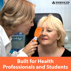 Fiber Optic Mini Ophthalmoscope & Otoscope Set -  Orange