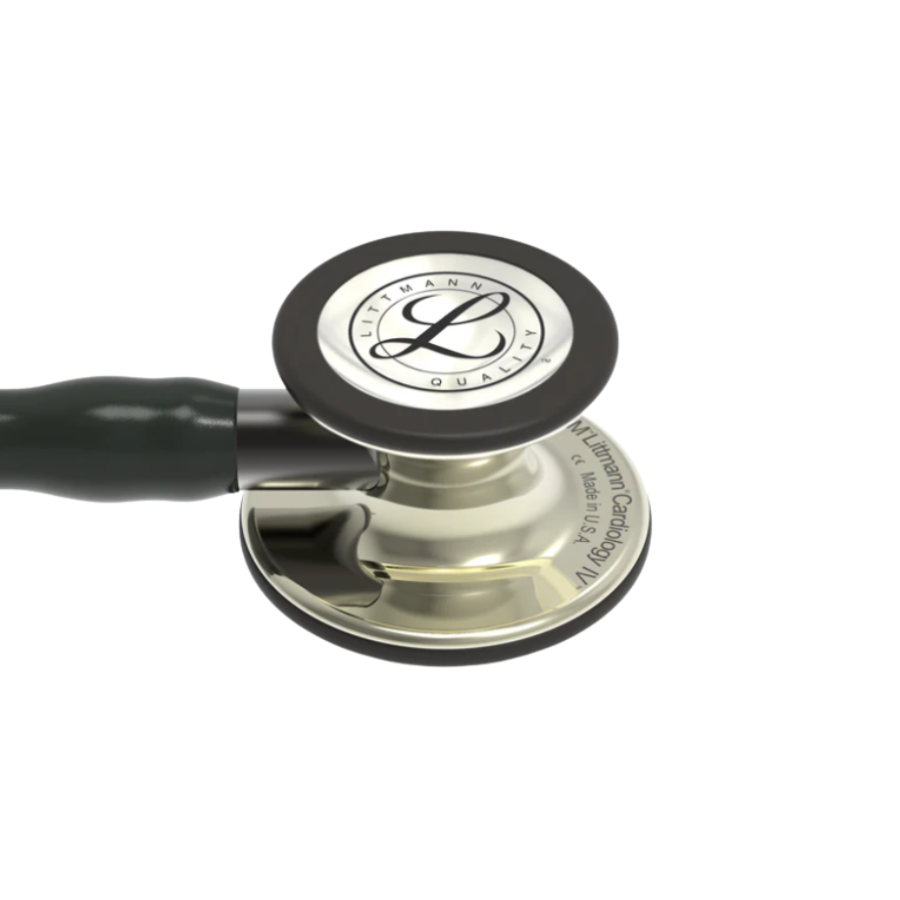 3M Littmann Cardiology IV Stethoscope 6179 | Black Tube | Champagne Finish