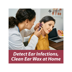 Fiber Optic Pocket Otoscope Set | Burgundy