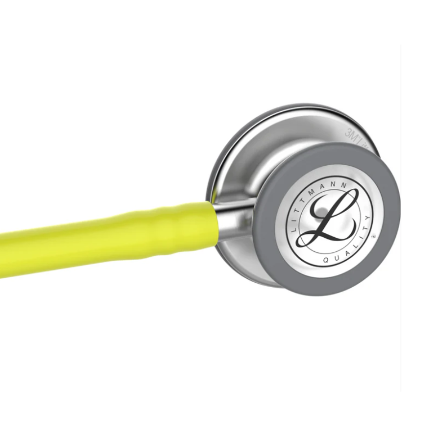 Littmann Classic III Stethoscope 5639 | Lemon Lime  Tube | Standard Finish