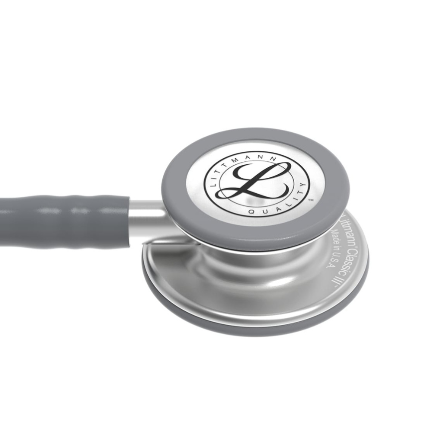 Littmann Classic III Stethoscope 5621 | Gray Tube | Standard Finish