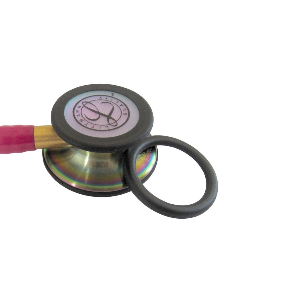 Littmann Classic III Stethoscope 5806 | Raspberry Tube | Rainbow Finish