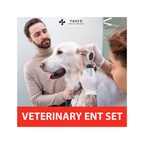 Veterinary Otoscope Set | LED Diagnostic Instrument