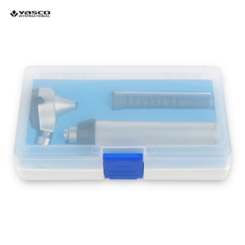 Fiber Optic Brass Otoscope Set