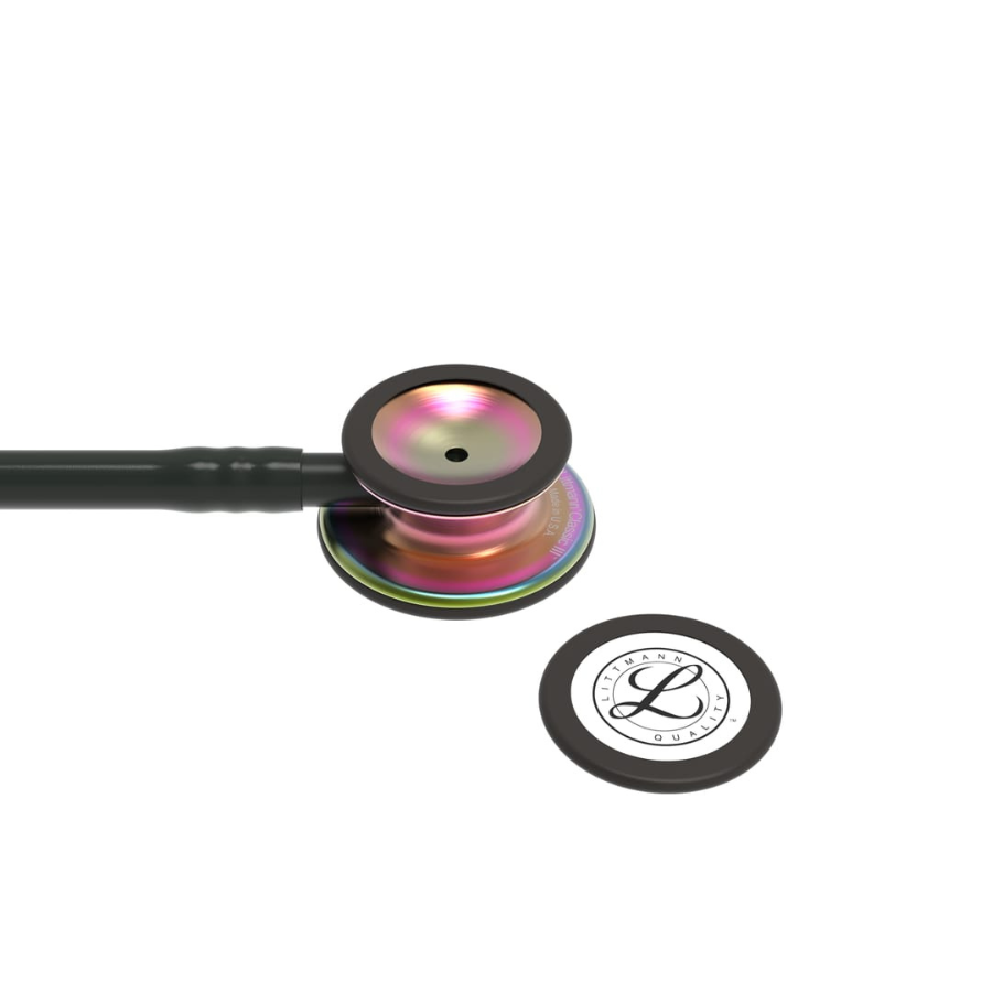 Littmann Classic III Stethoscope 5870 | Black Tube | Rainbow Finish