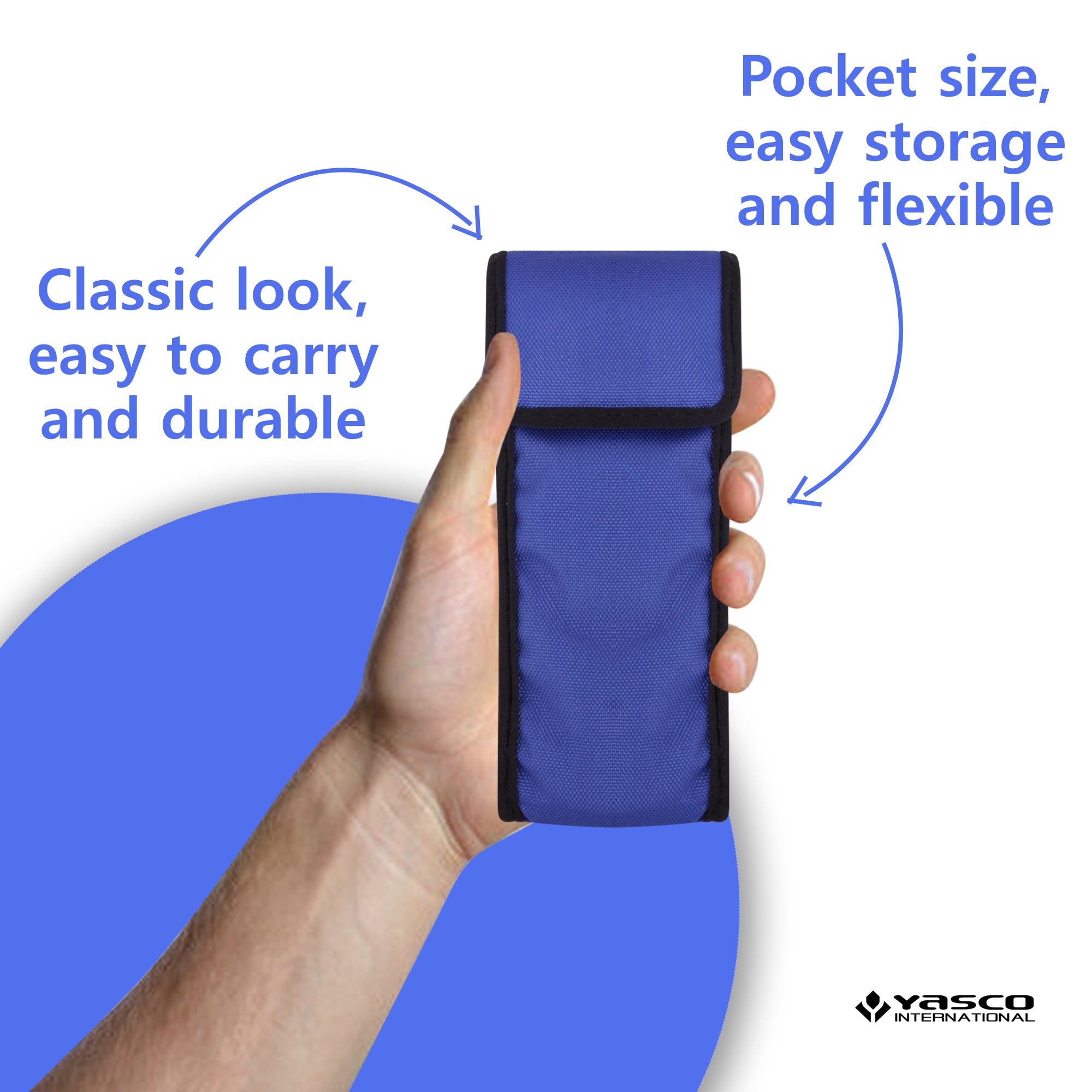 Fiber Optic Mini Otoscope Set - Navy Blue