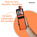 Fiber Optic Mini Otoscope Set - Orange