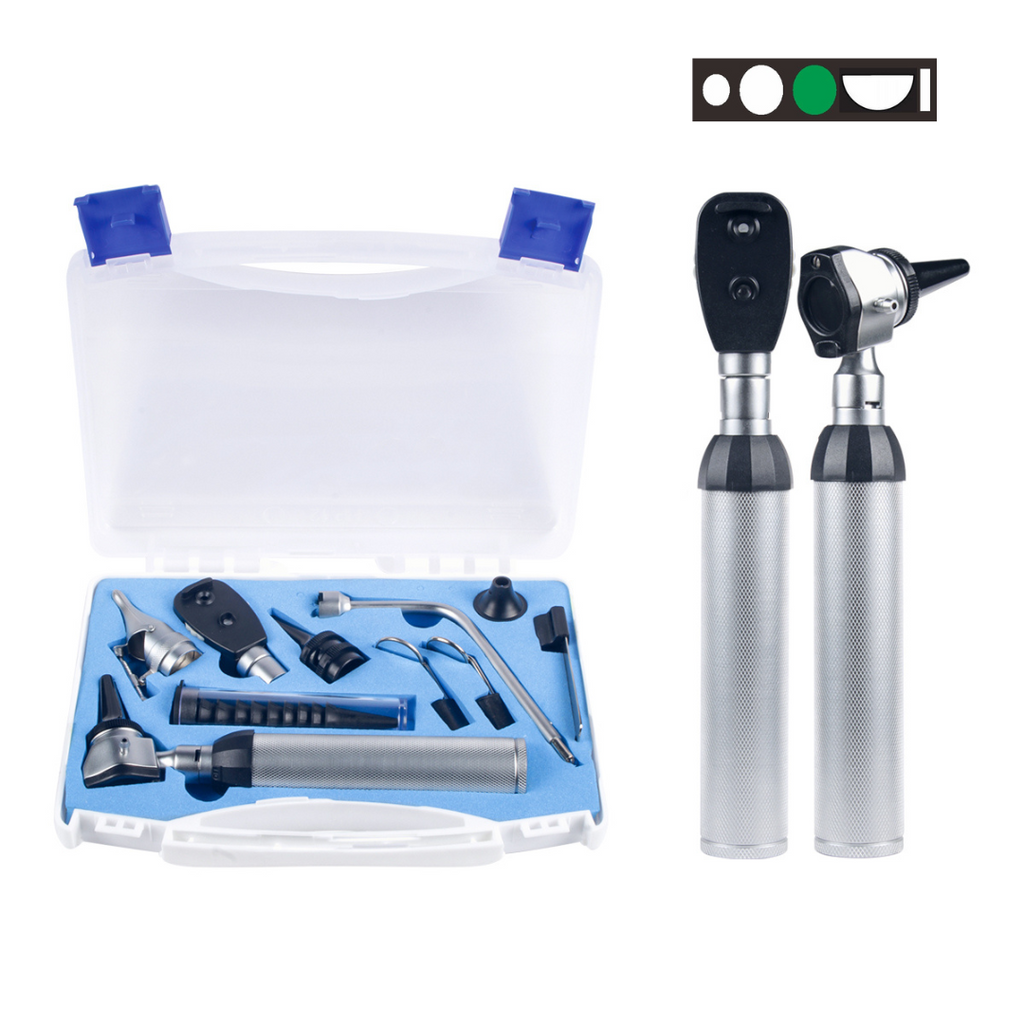 Five Aperture EENT Ophthalmoscope & Otoscope Diagnostic Set