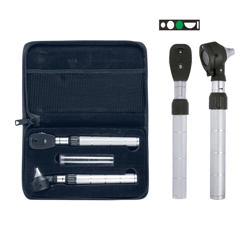Five Aperture Ophthalmoscope & Otoscope Set