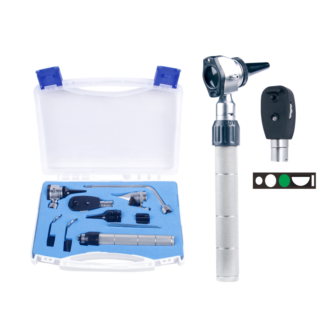 Five Aperture EENT Ophthalmoscope & Otoscope & Diagnostic Set Main image