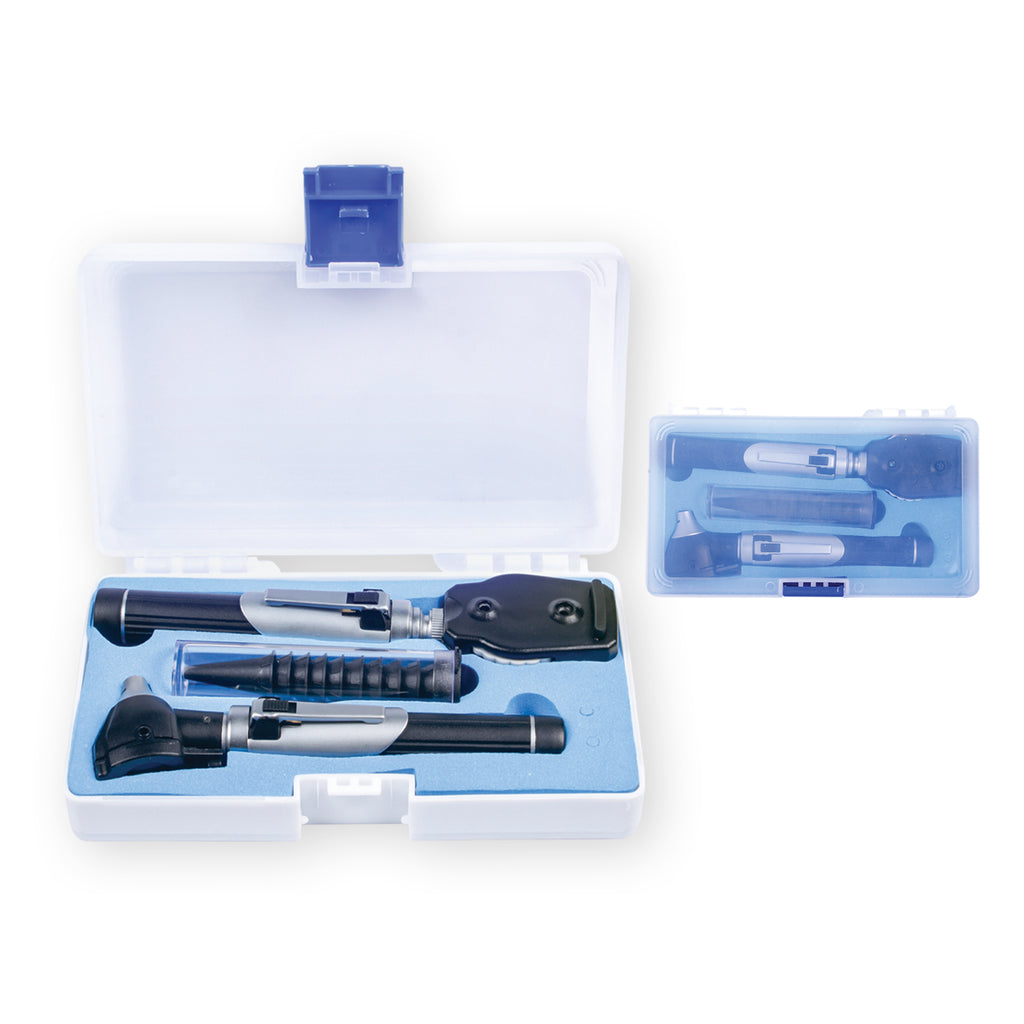 Fiber Optic Mini Ophthalmoscope & Otoscope Set