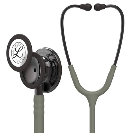 Littmann Classic III Monitoring Stethoscope - Olive Green Tube & Smoke Finish - 5812