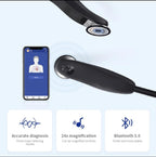 Digital Medical Bluetooth Electronic Stethoscope - Purple