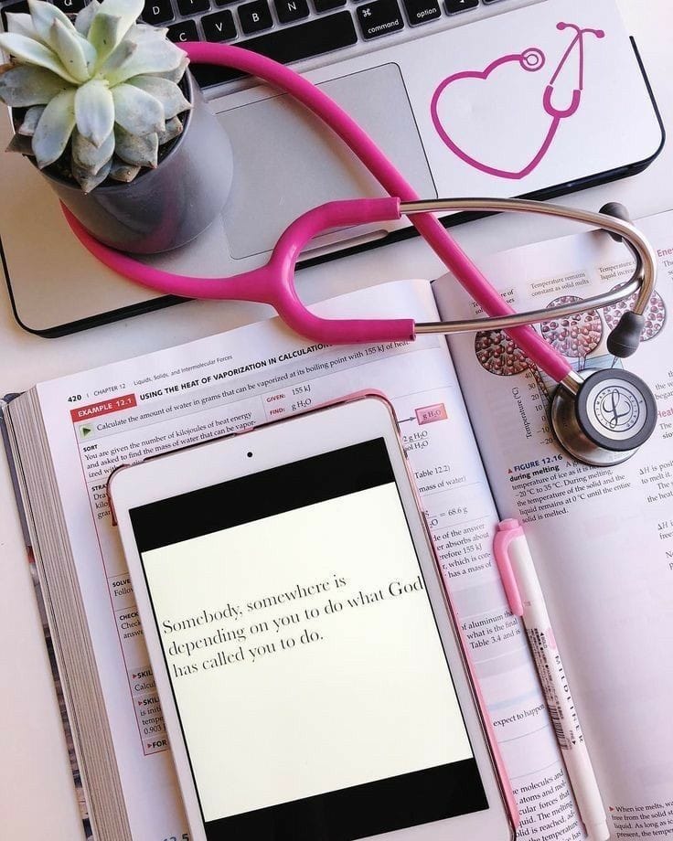 Littmann Classic III Stethoscope - Rose Pink Tube - Breast Cancer Awareness - 5631 Secondary image