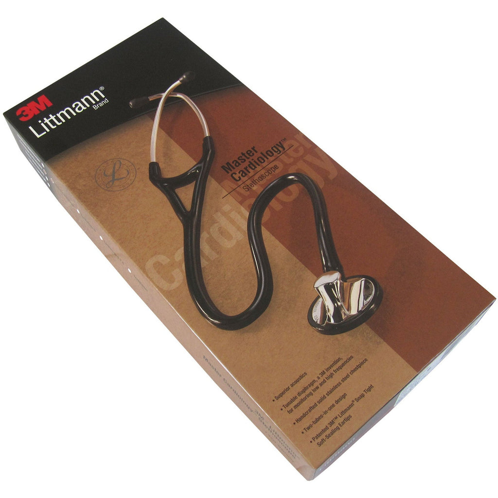 Littmann Master Cardiology Stethoscope - All Black 2161